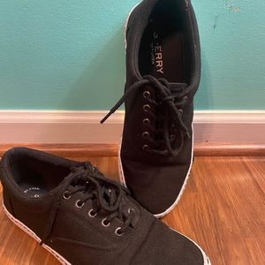 Black Sperry Shoes